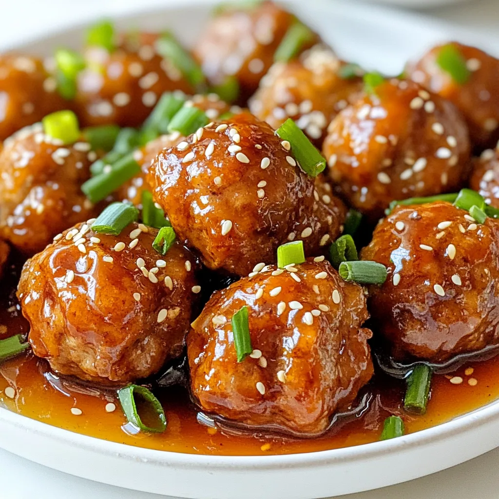 Honey Garlic Glazed Meatballs Flavorful and Simple Recipe