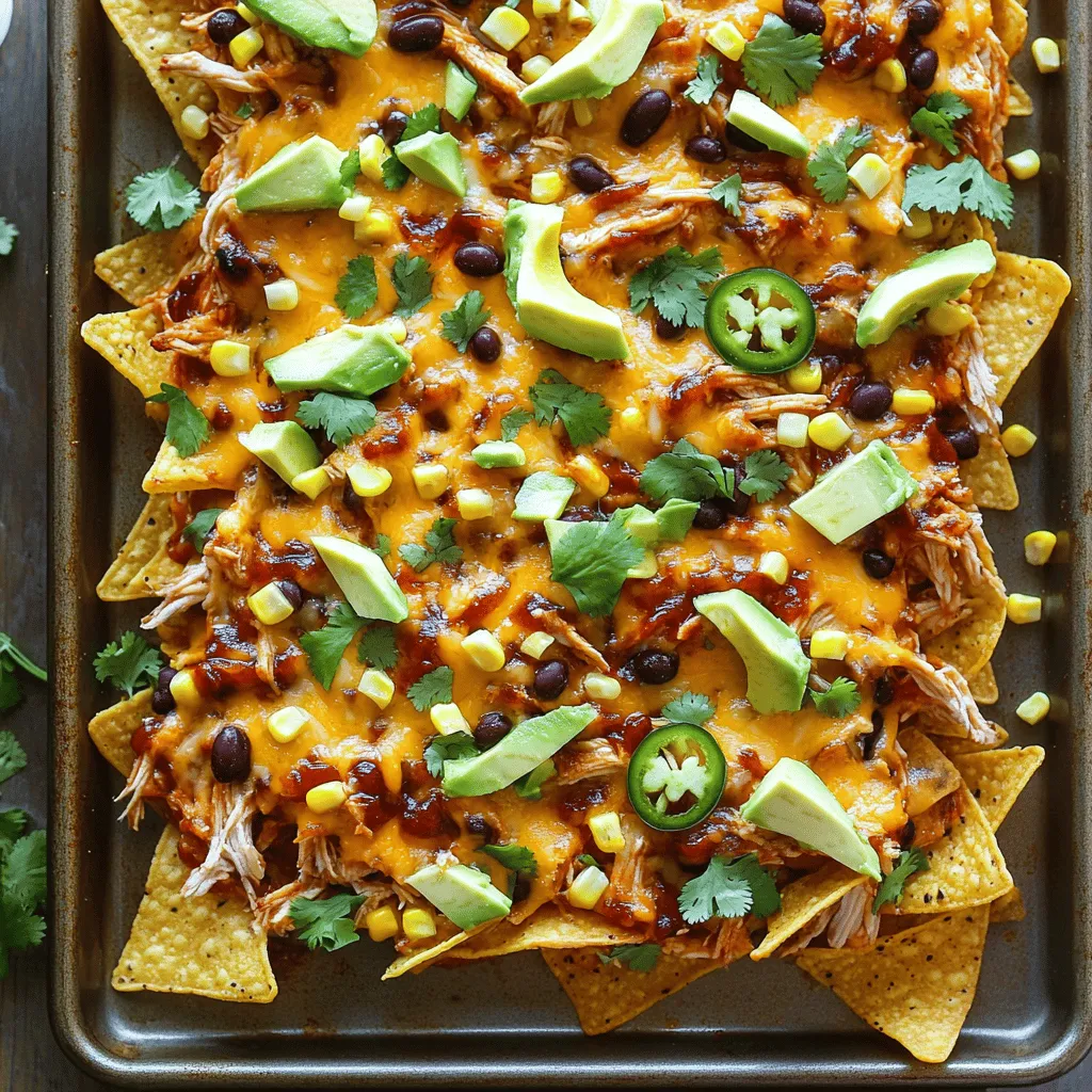 Sheet-Pan BBQ Chicken Nachos Flavorful and Fun Snack