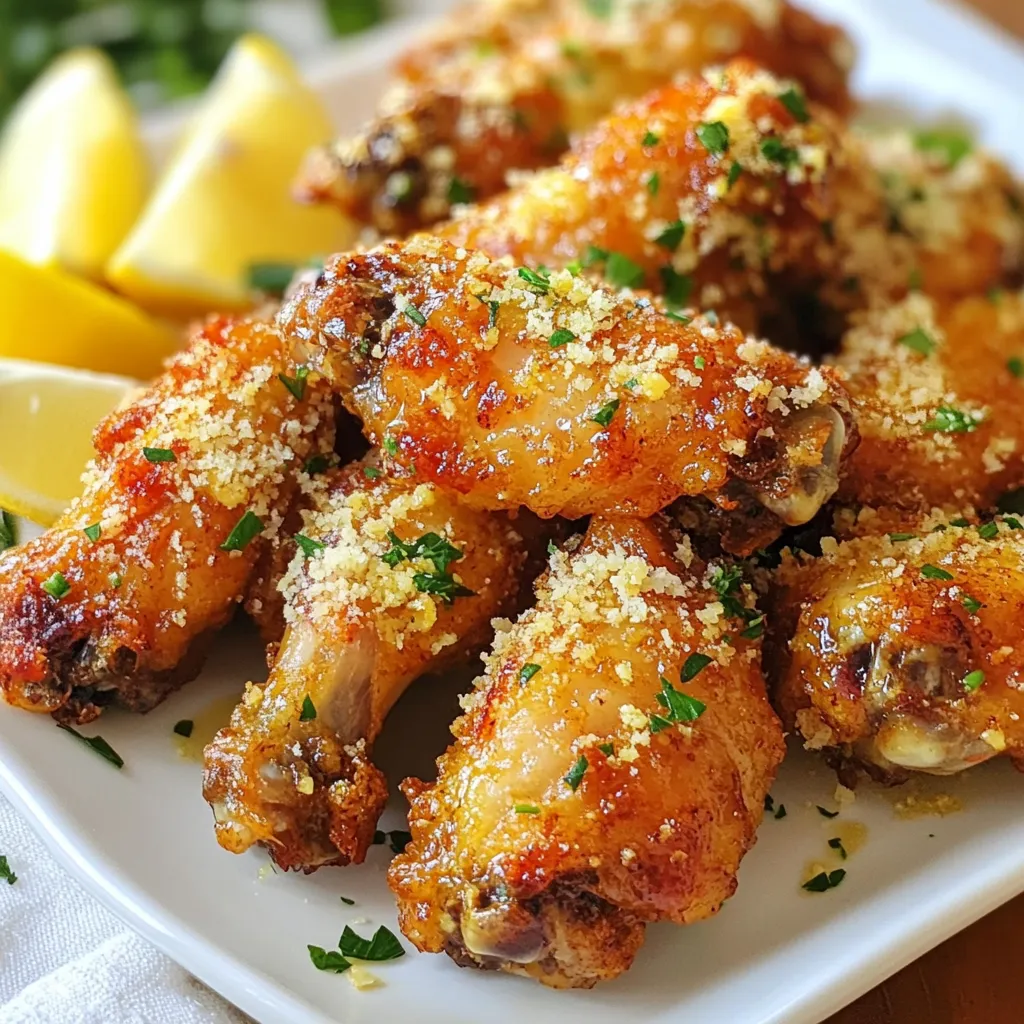 Garlic Parmesan Chicken Wings Savory and Simple Recipe