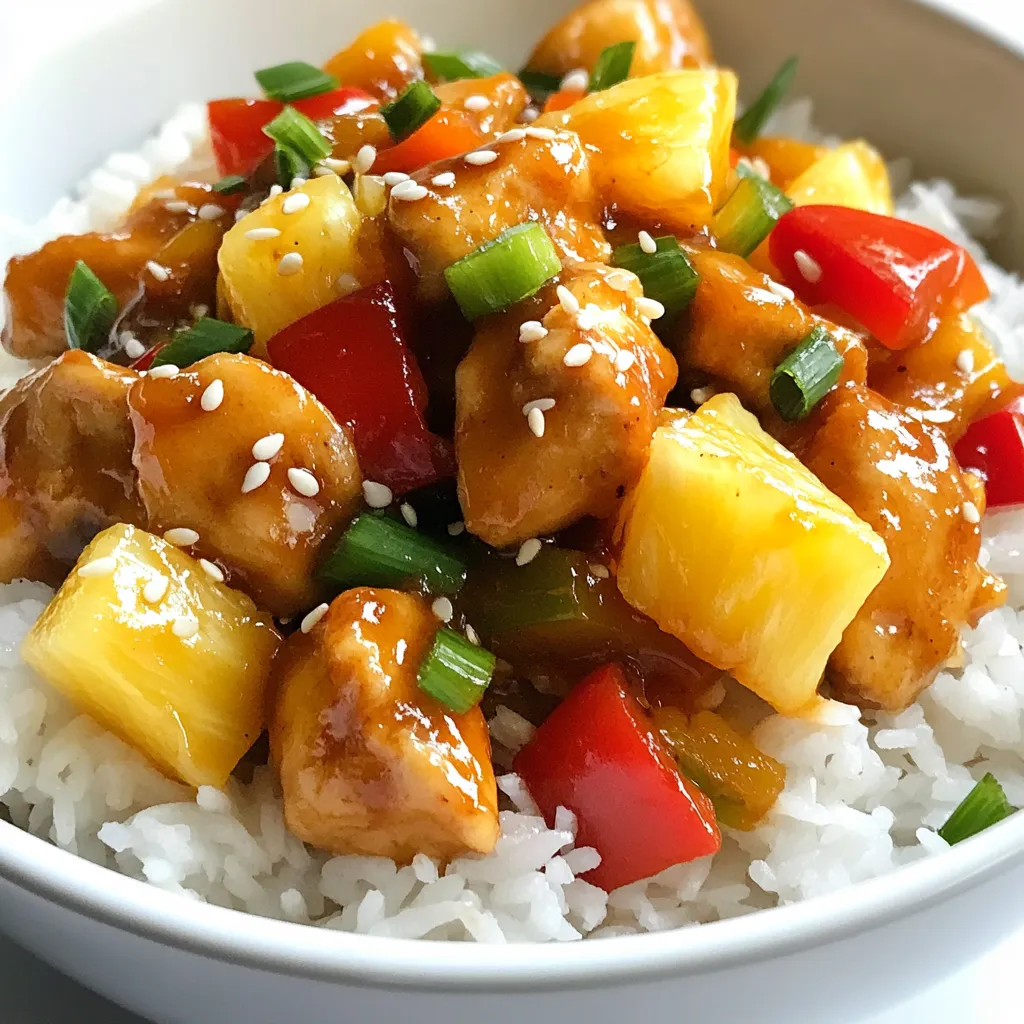 Sweet and Sour Chicken Flavorful Dinner Delight