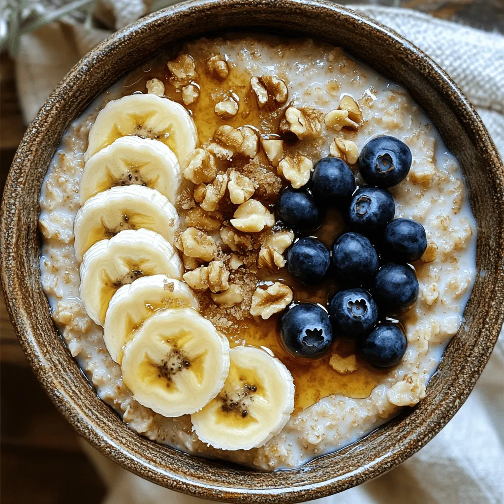 Maple Brown Sugar Oatmeal Warm and Comforting Recipe