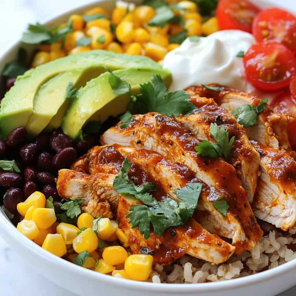Chipotle Chicken Burrito Bowls Flavorful and Easy Recipe