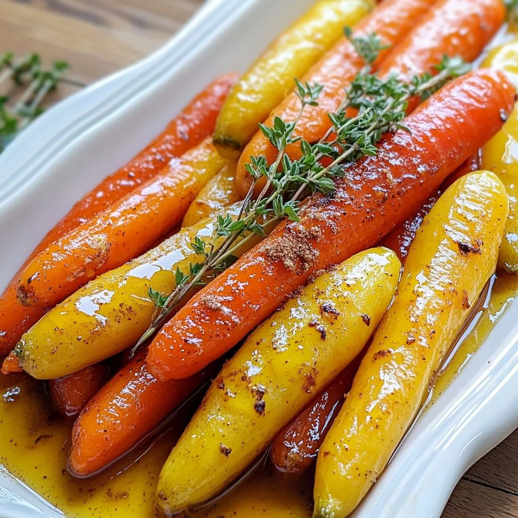 Maple Cinnamon Roasted Carrots Savory and Simple Dish