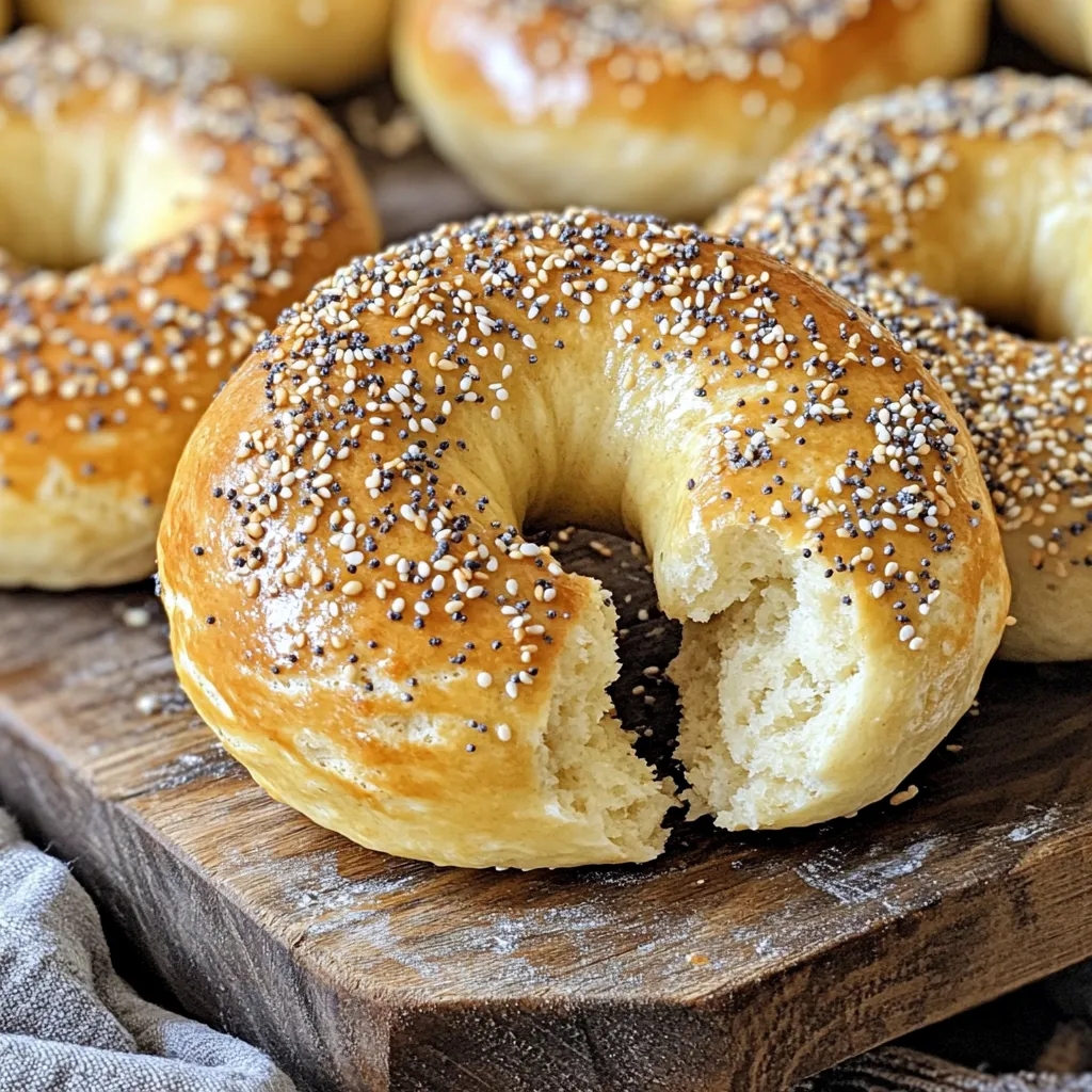 Two-Ingredient Dough Air Fryer Bagels Delight