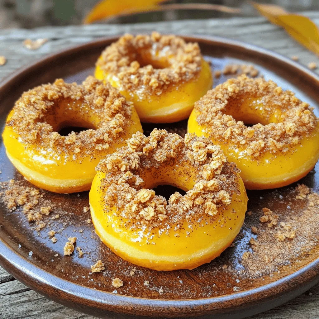 Snickerdoodle Crumble Donuts Irresistibly Delicious Treat