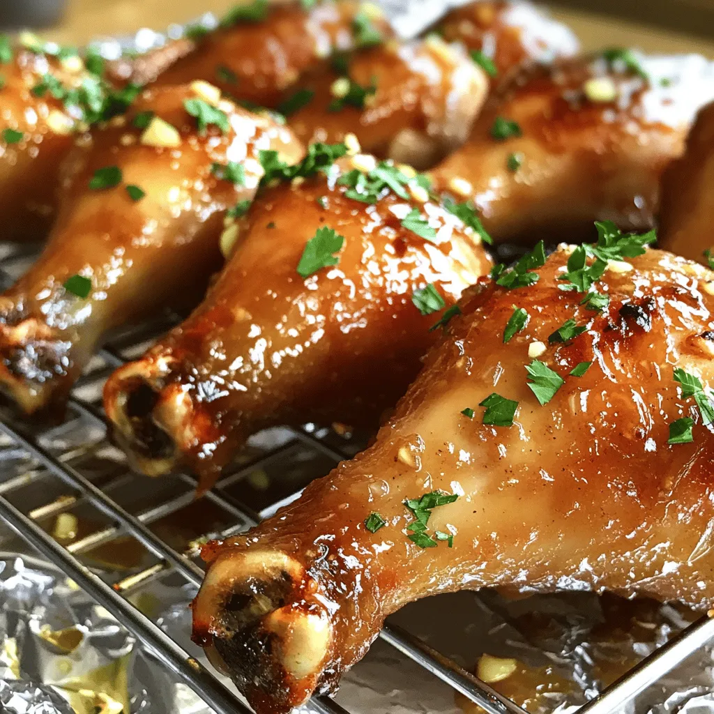 Garlic Brown Sugar Chicken Drumsticks Flavorful Recipe