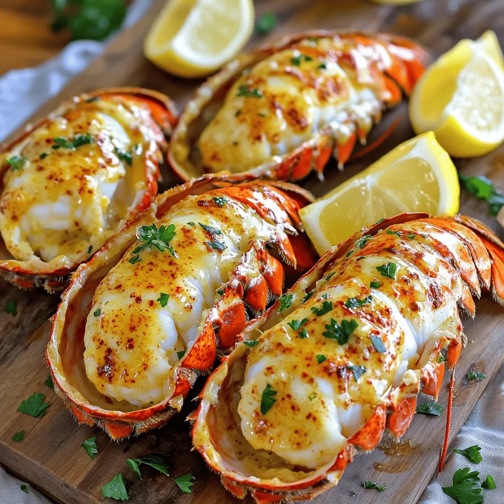 Savory Garlic Butter Lobster Tails Easy and Delicious