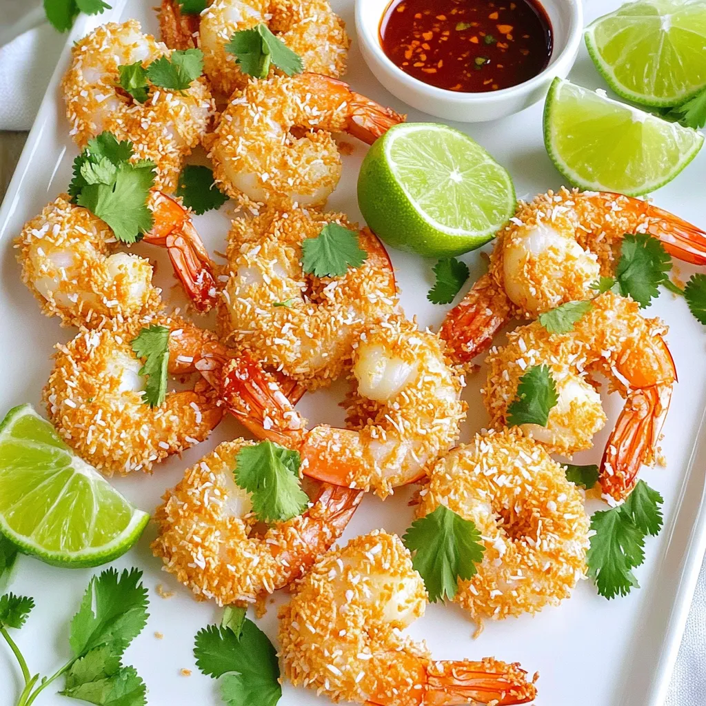 Air Fryer Coconut Shrimp with Sweet Chili Sauce Bliss