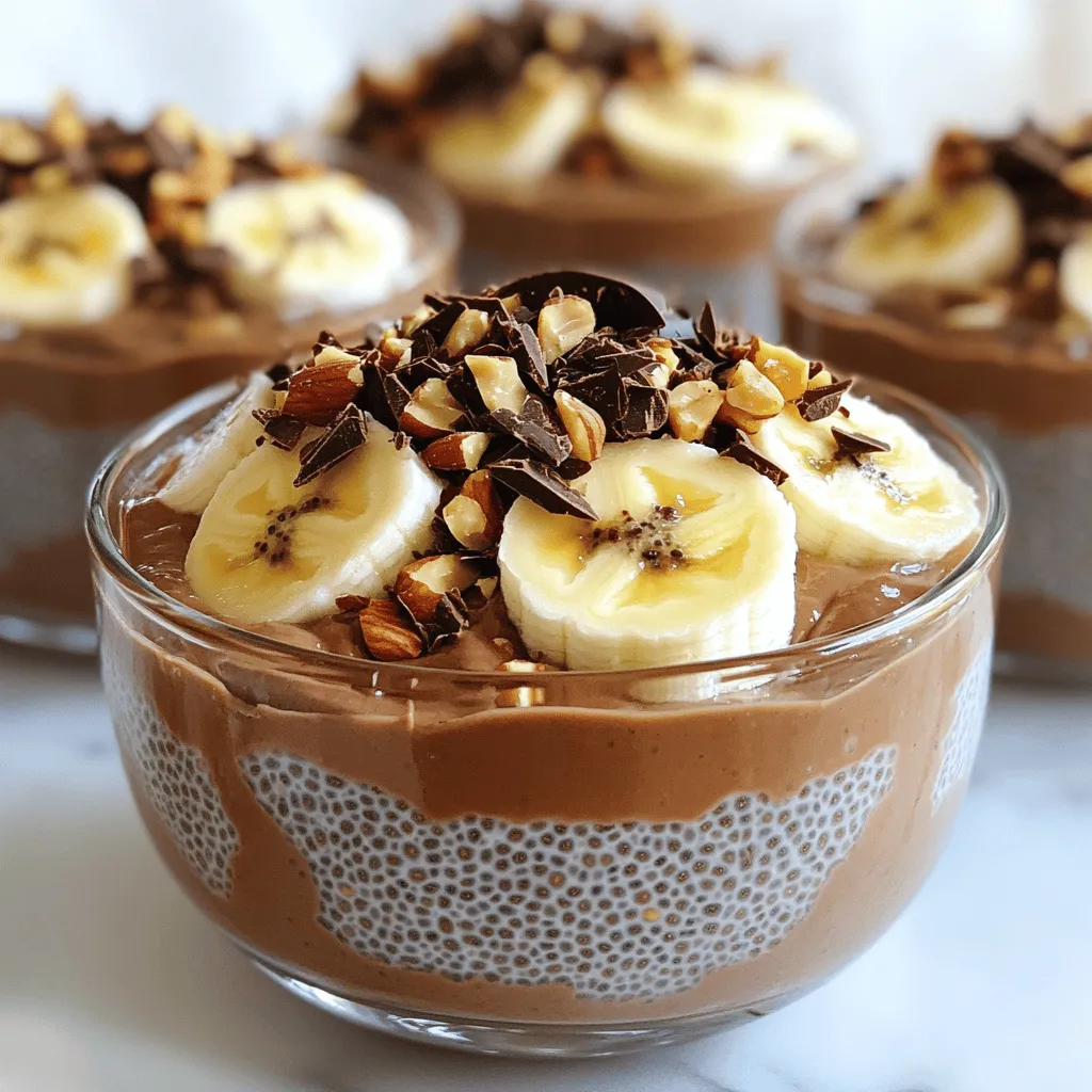 Peanut Butter Chocolate Chia Pudding Delight