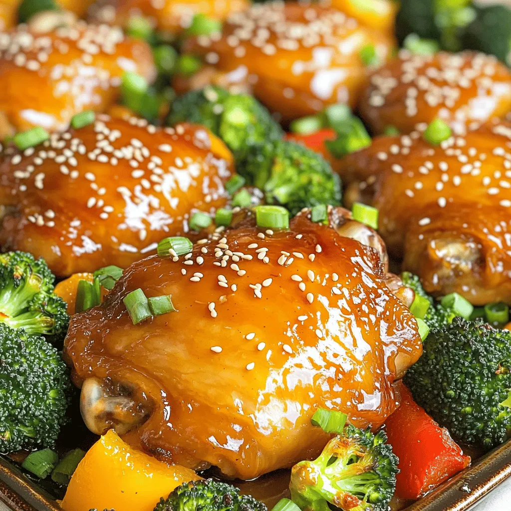 Sheet-Pan Sticky Orange Chicken Flavorful and Easy Meal