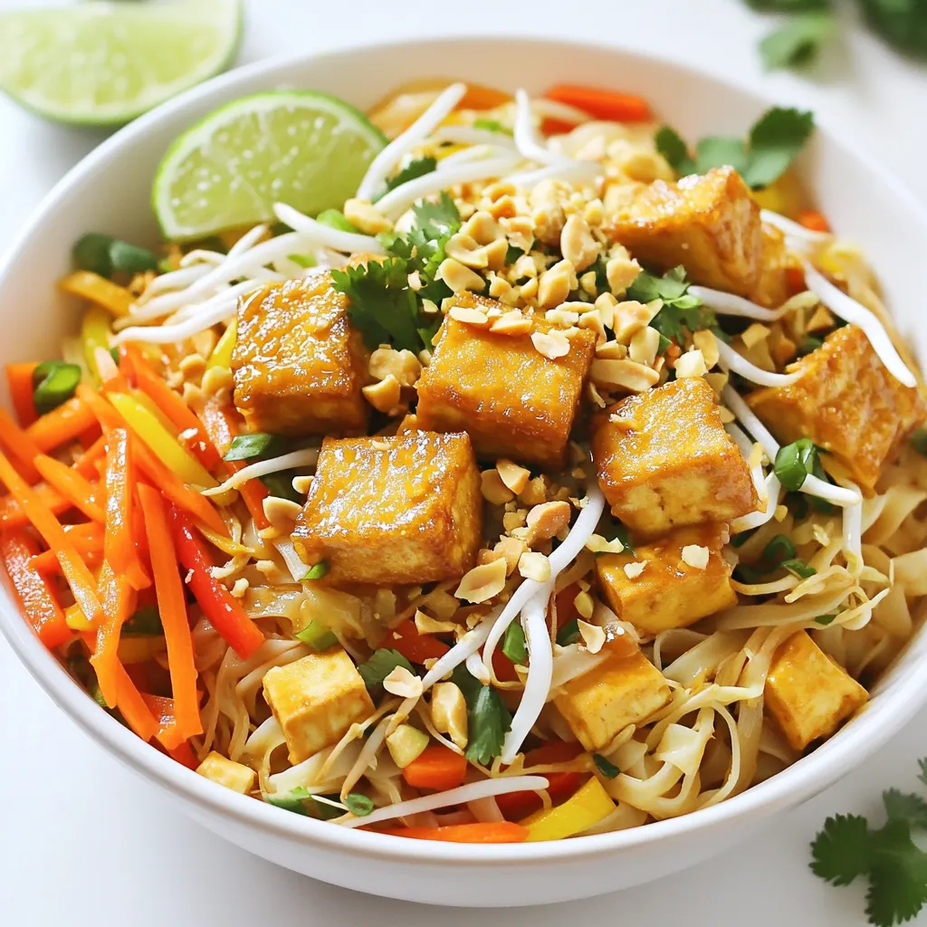 Easy Veggie Pad Thai Simple and Tasty Meal Idea