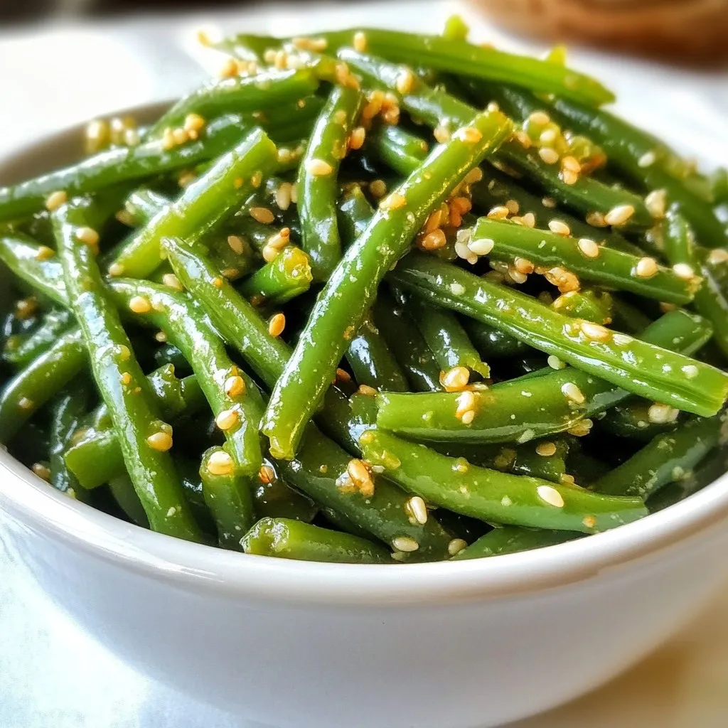 Honey Garlic Green Beans Tasty and Quick Side Dish