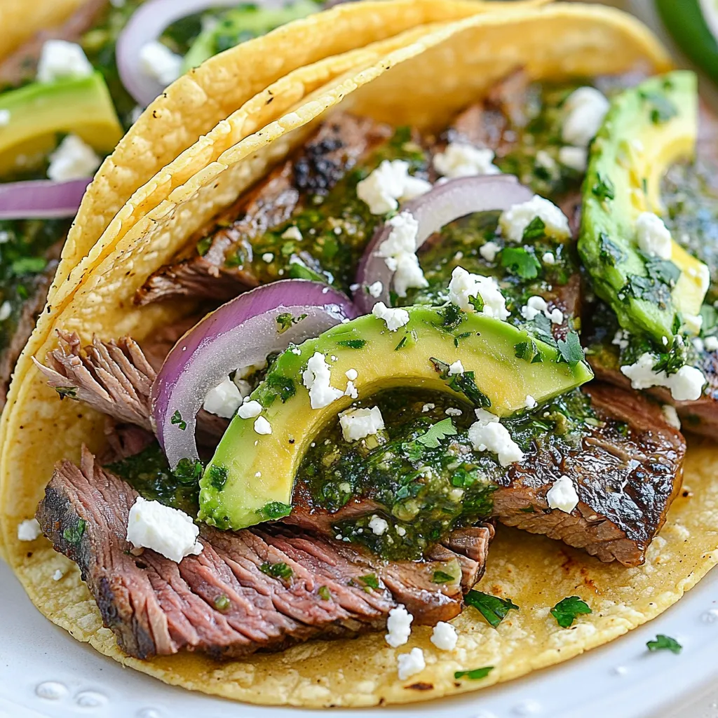 Chimichurri Steak Tacos Tasty and Simple Recipe