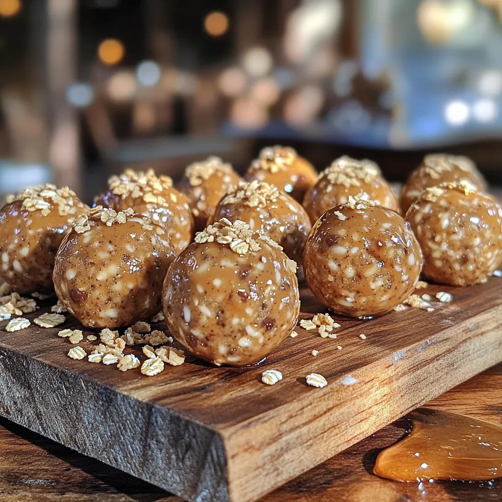 No-Bake Peanut Butter Oat Protein Balls Recipe