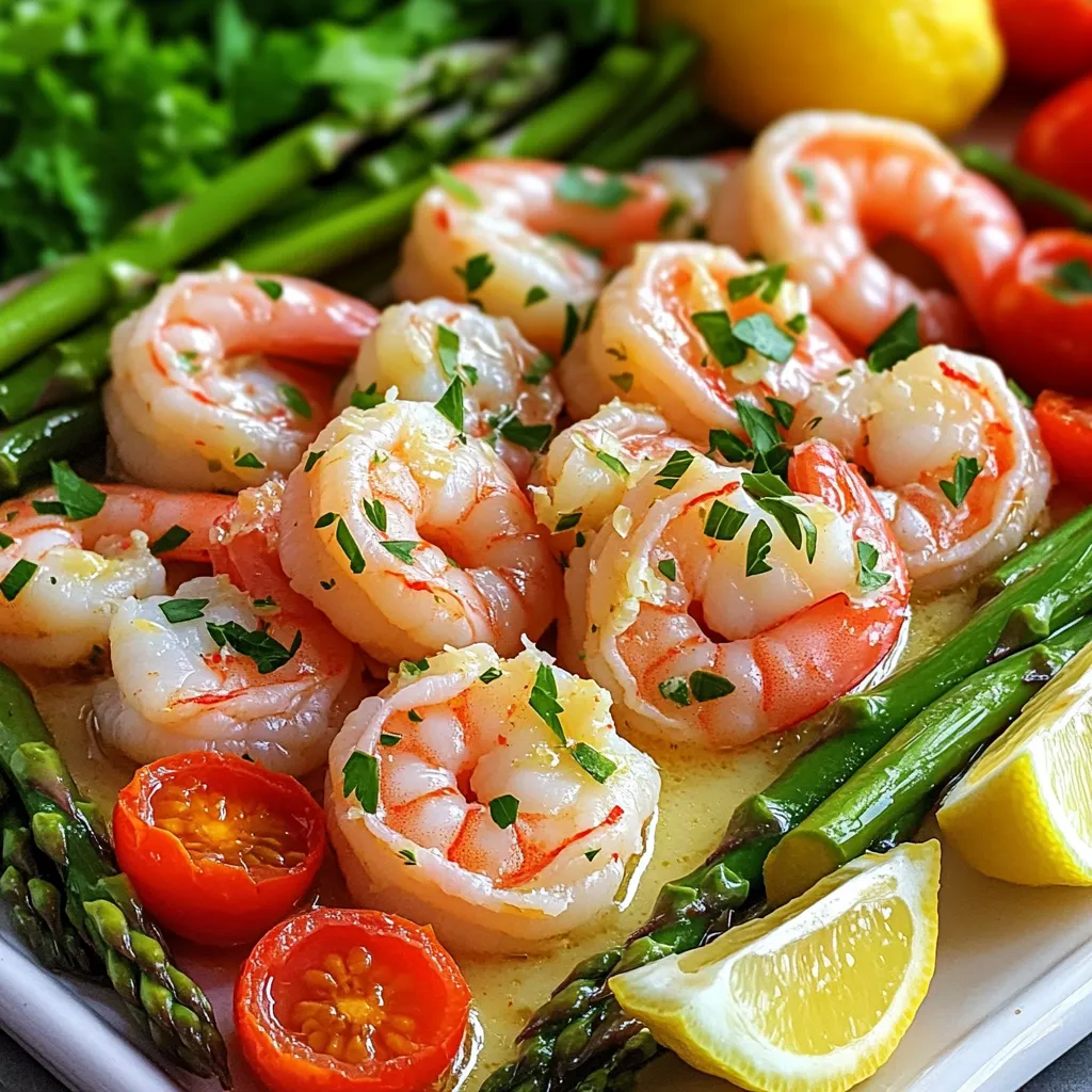 Lemon Butter Shrimp Sheet Pan Simple and Savory Meal