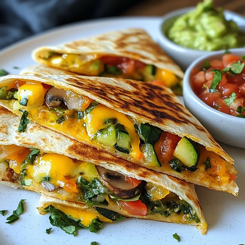 Veggie Loaded Quesadillas Flavorful and Easy Recipe