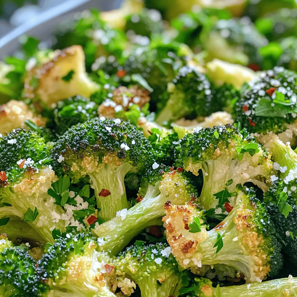 Lemon Garlic Roasted Broccoli Easy Flavorful Side