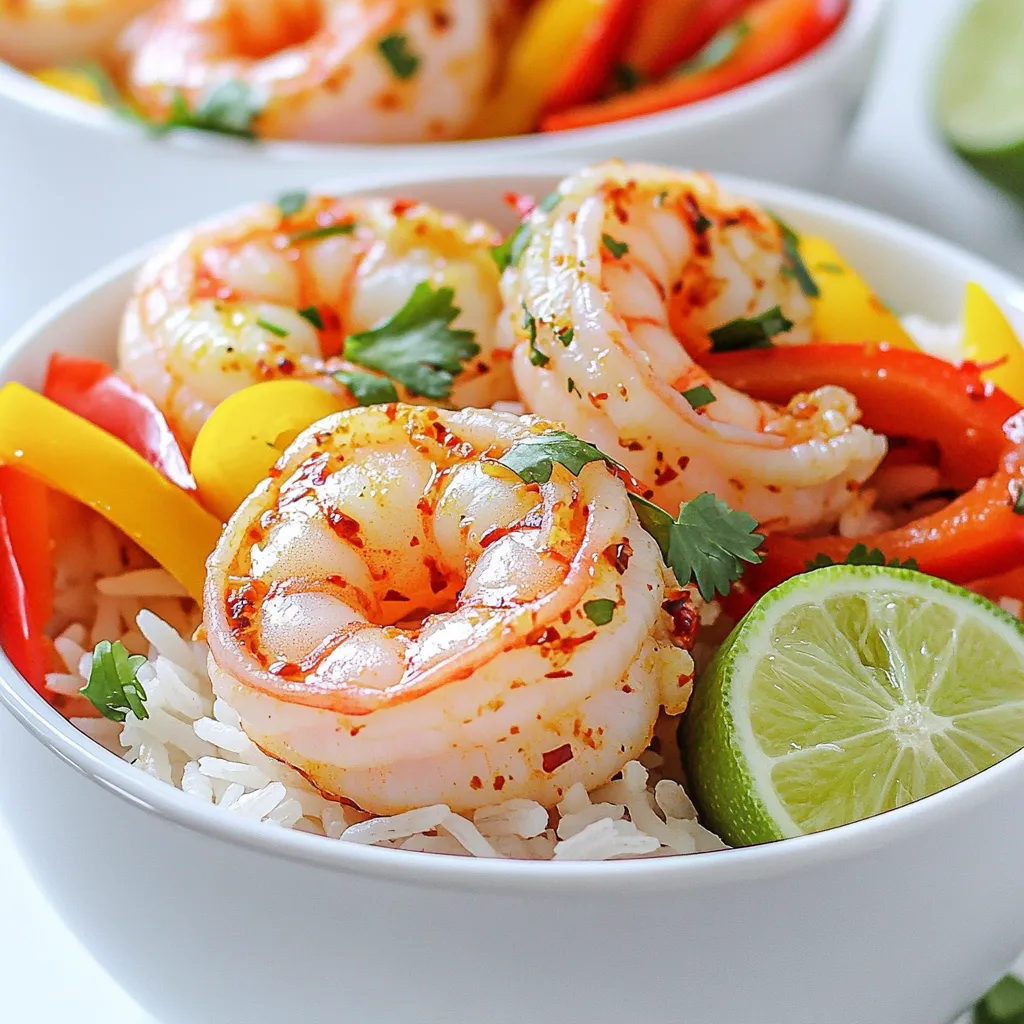 Chili Garlic Shrimp Bowls 15 Minutes Quick and Simple