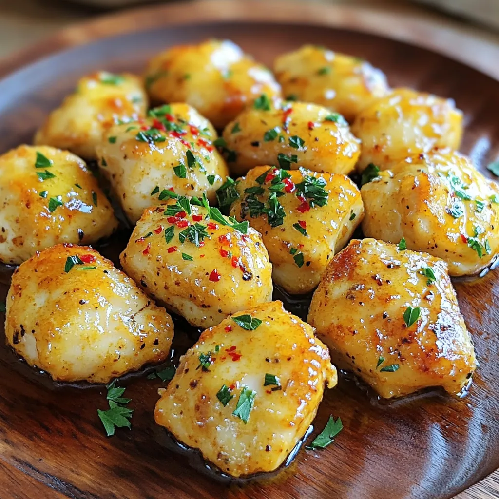 Minute Garlic Butter Chicken Bites Quick and Flavorful