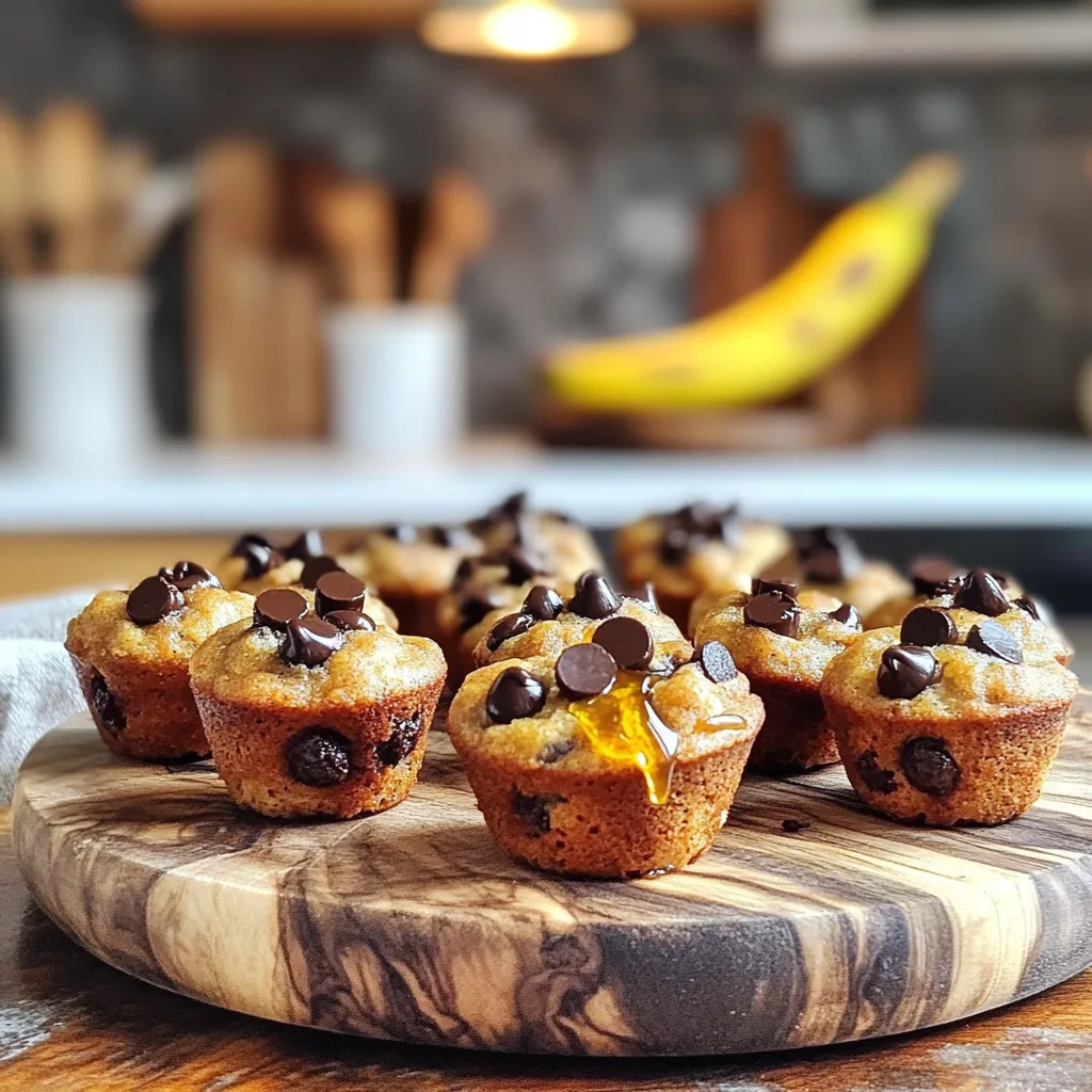 Air Fryer Chocolate Chip Banana Bread Bites Delight