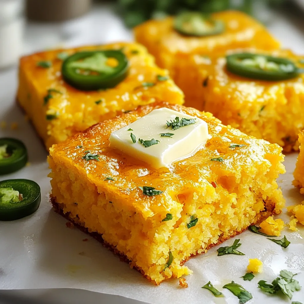 Cheddar Jalapeno Cornbread Flavorful and Simple Recipe