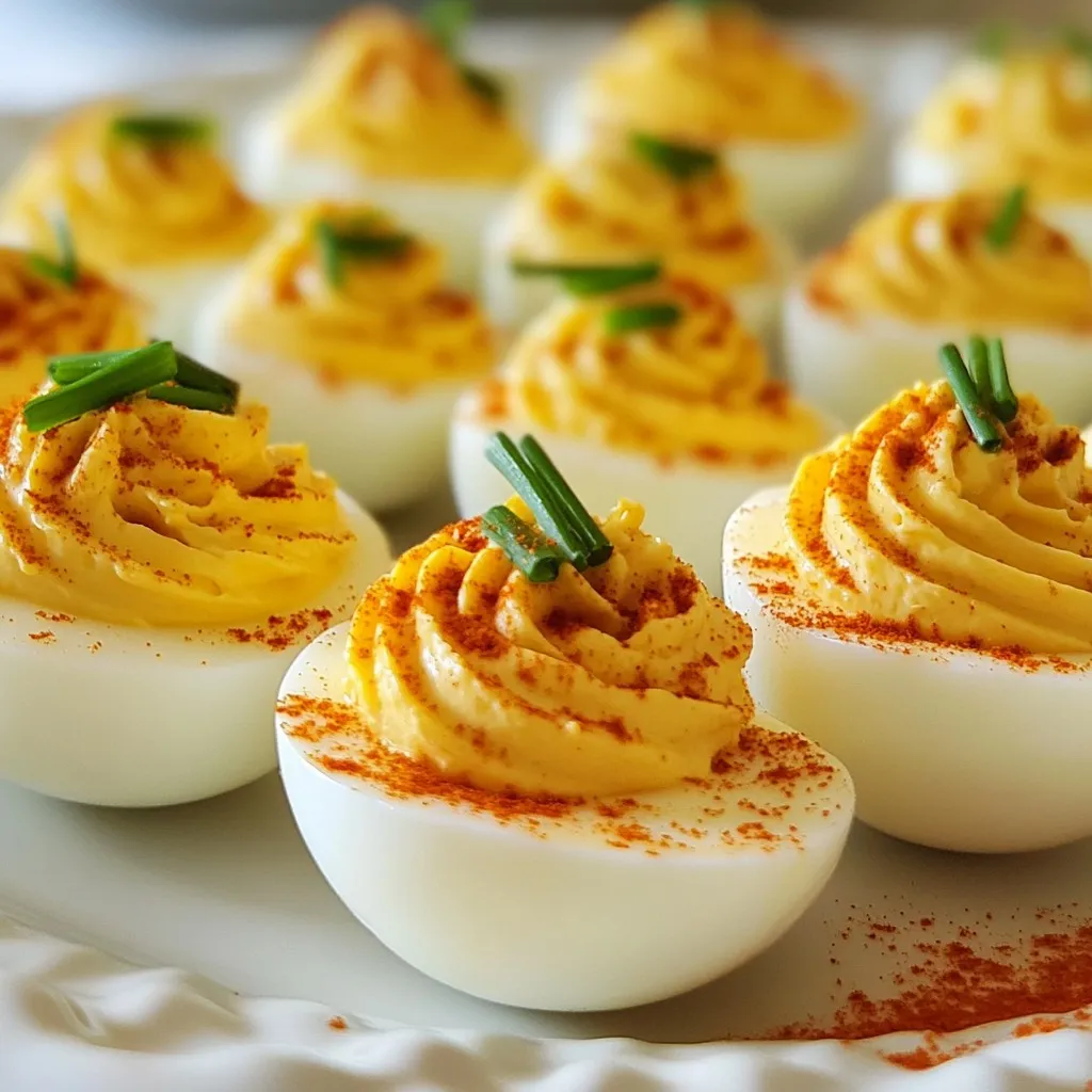 Greek Yogurt Deviled Eggs Tasty and Simple Recipe