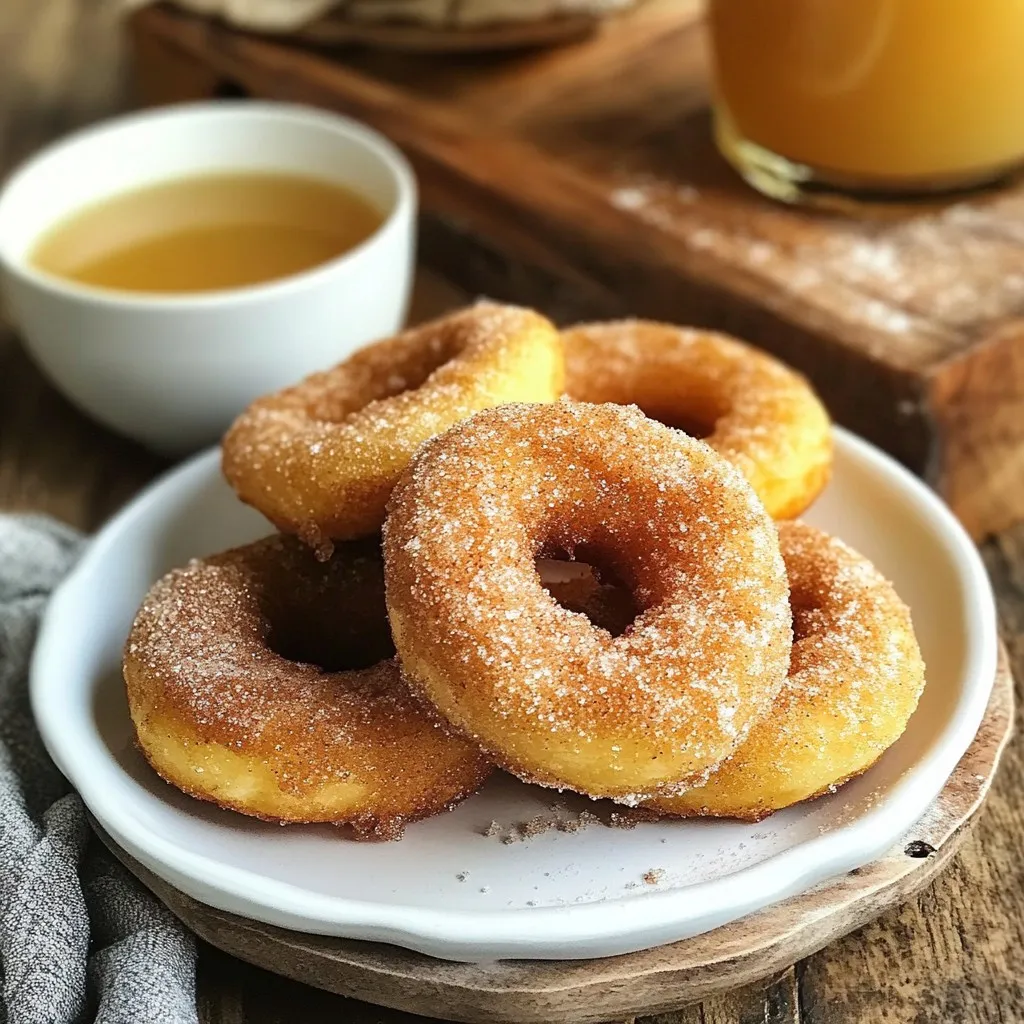 Spiced Apple Cider Donuts Irresistible Fall Treat