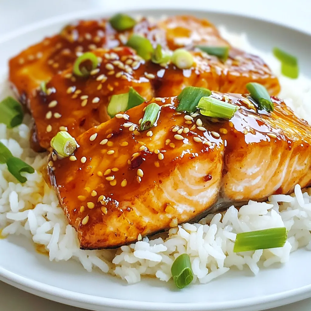 Sweet Chili Glazed Salmon Flavorful Dinner Recipe