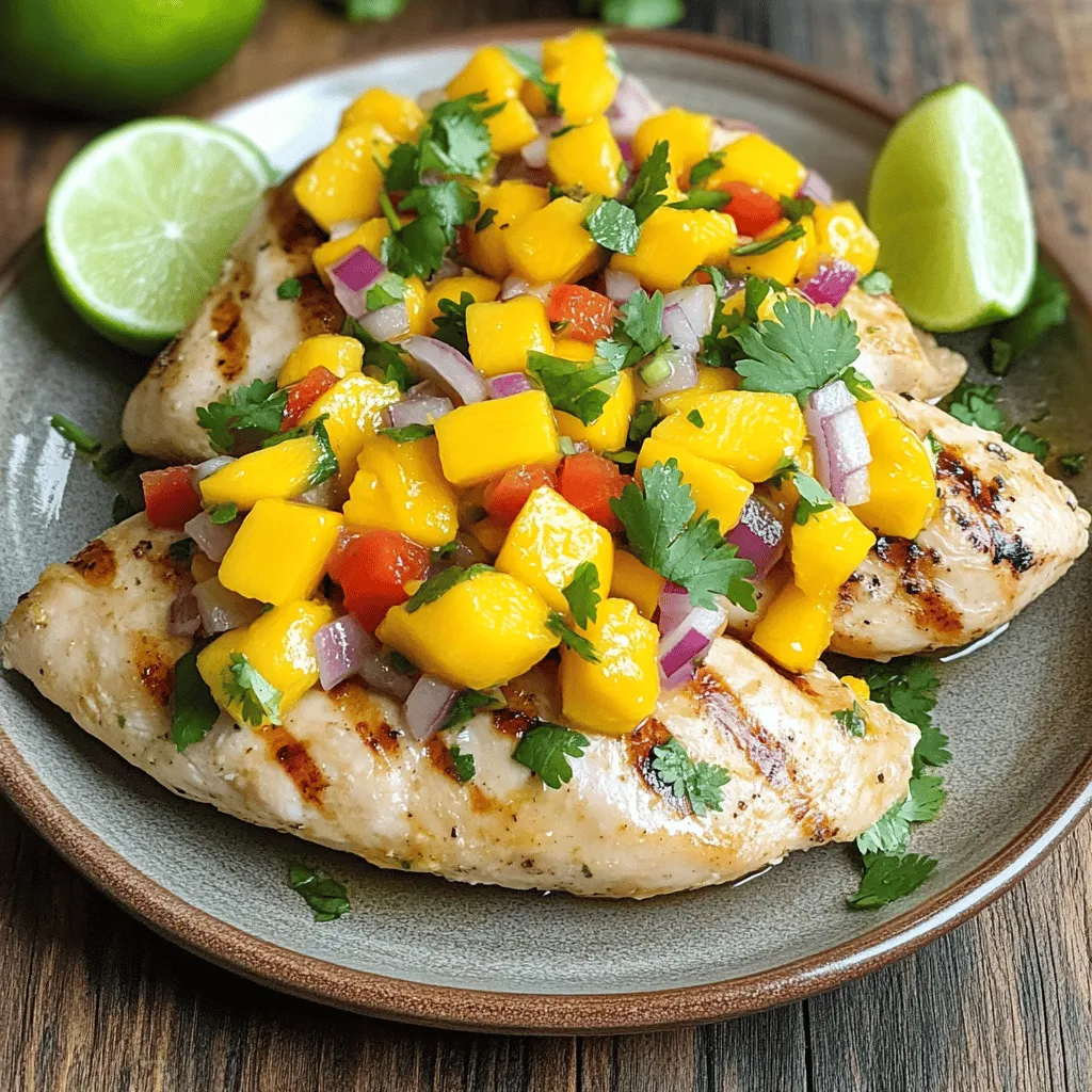 Mango Salsa Chicken Flavorful and Simple Meal Recipe