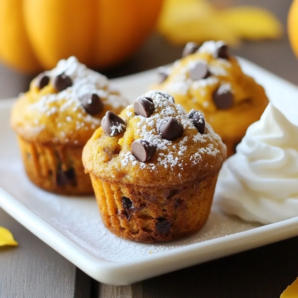 Pumpkin Chocolate Chip Muffins Simple and Tasty Treat