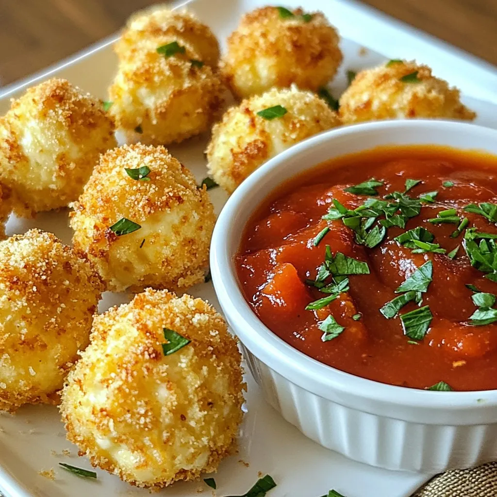 Parmesan Mozzarella Bites Crunchy and Savory Snack