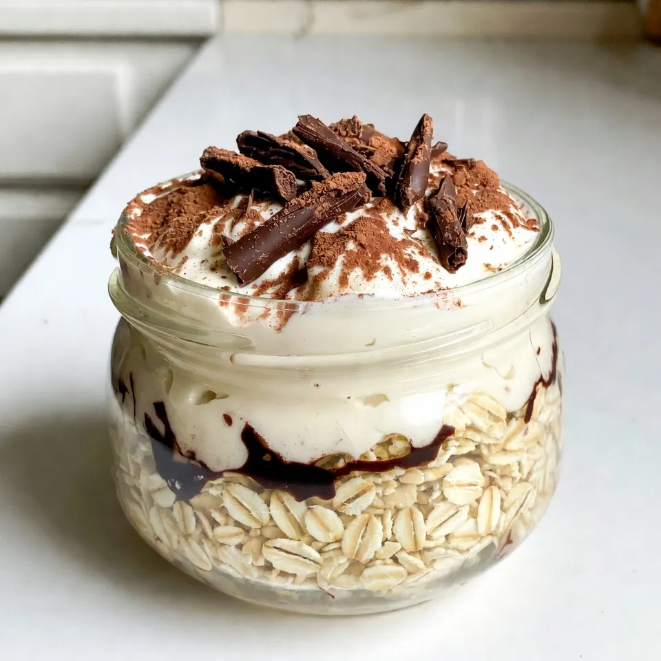 Tiramisu Overnight Oats Creamy and Simple Treat