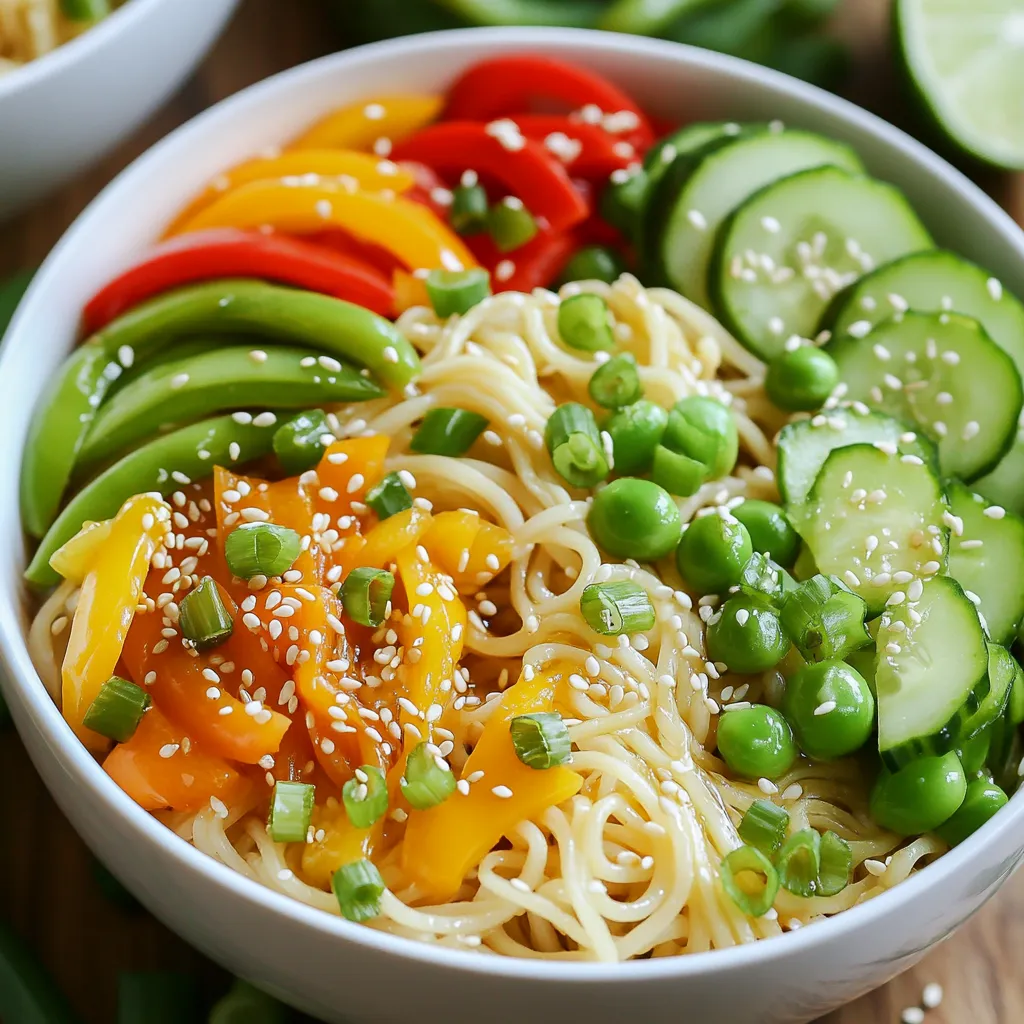 Minute Sesame Ginger Noodle Bowls Flavorful and Quick