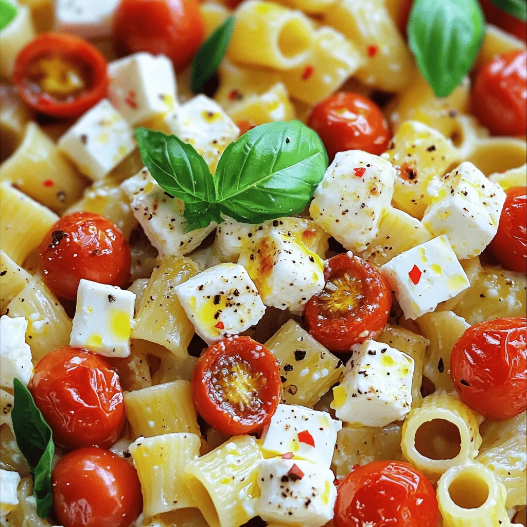 TikTok Baked Feta Pasta Easy and Flavorful Recipe