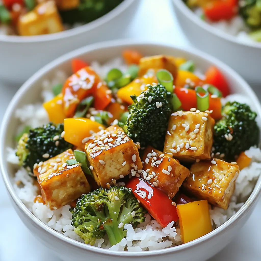 Sweet Chili Tofu Stir Fry Quick and Flavorful Meal