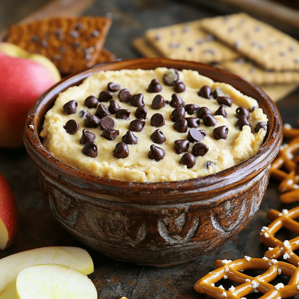 Chocolate Chip Cookie Dough Dip Simple and Fun Treat