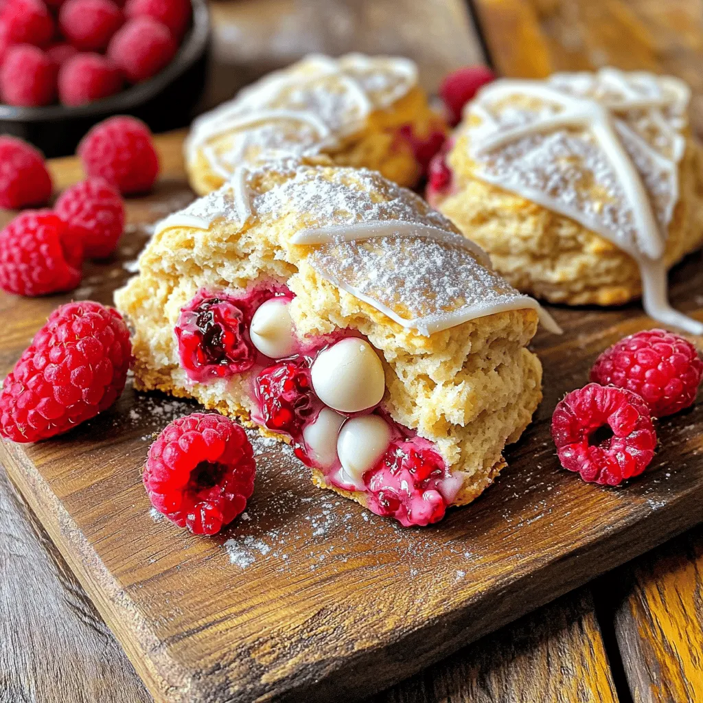 Raspberry White Chocolate Scones Delightful Treat Guide