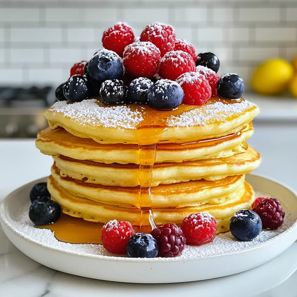 Lemon Ricotta Pancakes Fluffy and Flavorful Start