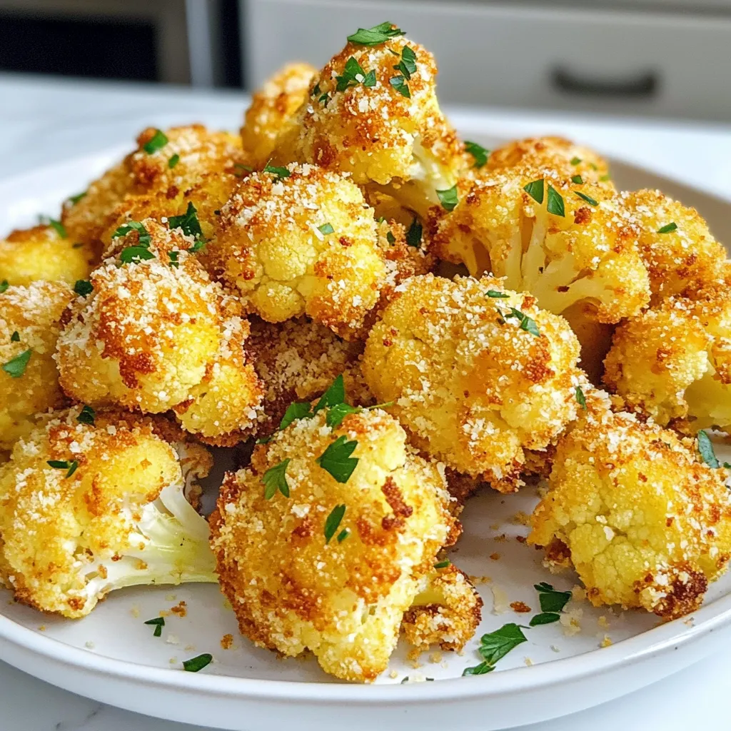 Crispy Air Fryer Cauliflower Easy and Flavorful Treat
