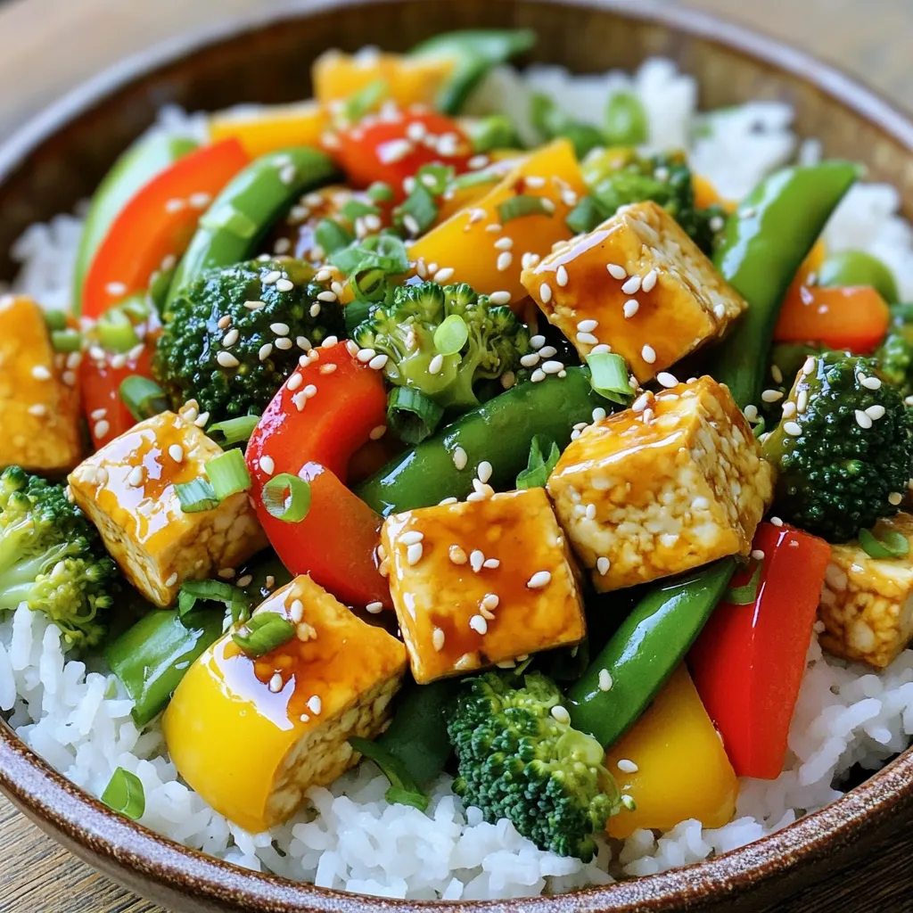 Teriyaki Tofu Stir Fry Flavorful and Easy Meal Recipe