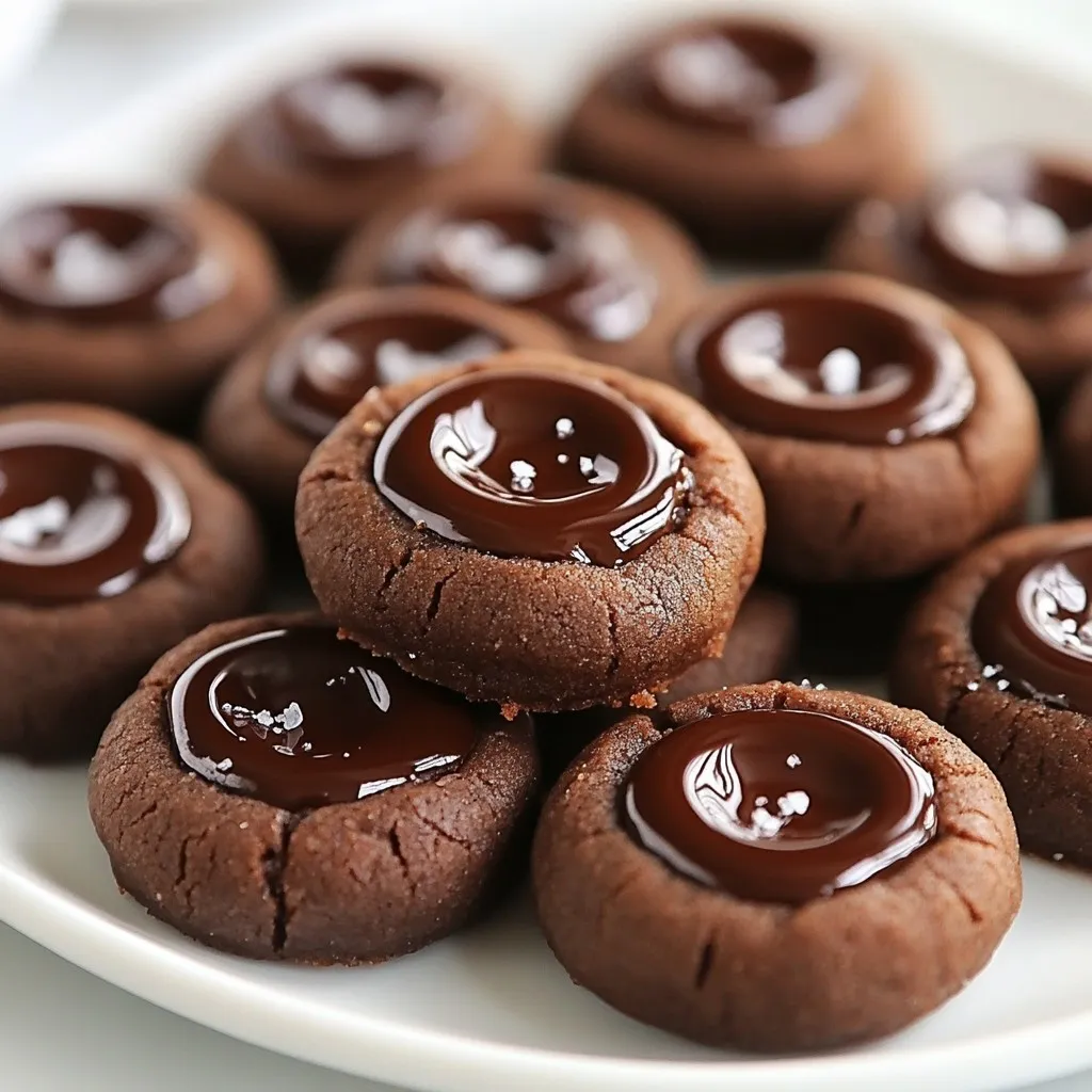 Chocolate Thumbprint Cookies Irresistible Recipe Guide