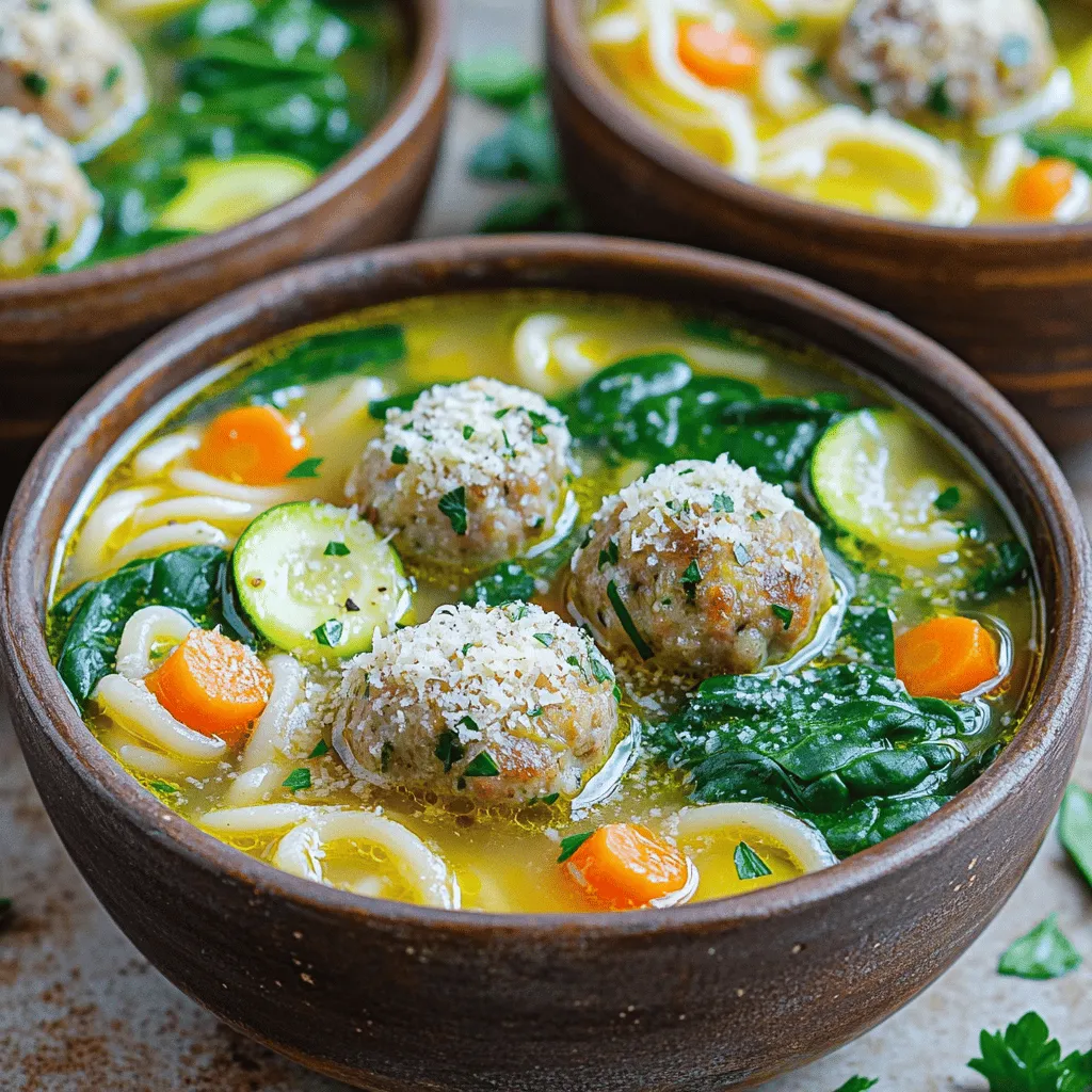 Italian Wedding Soup Hearty and Flavorful Delight