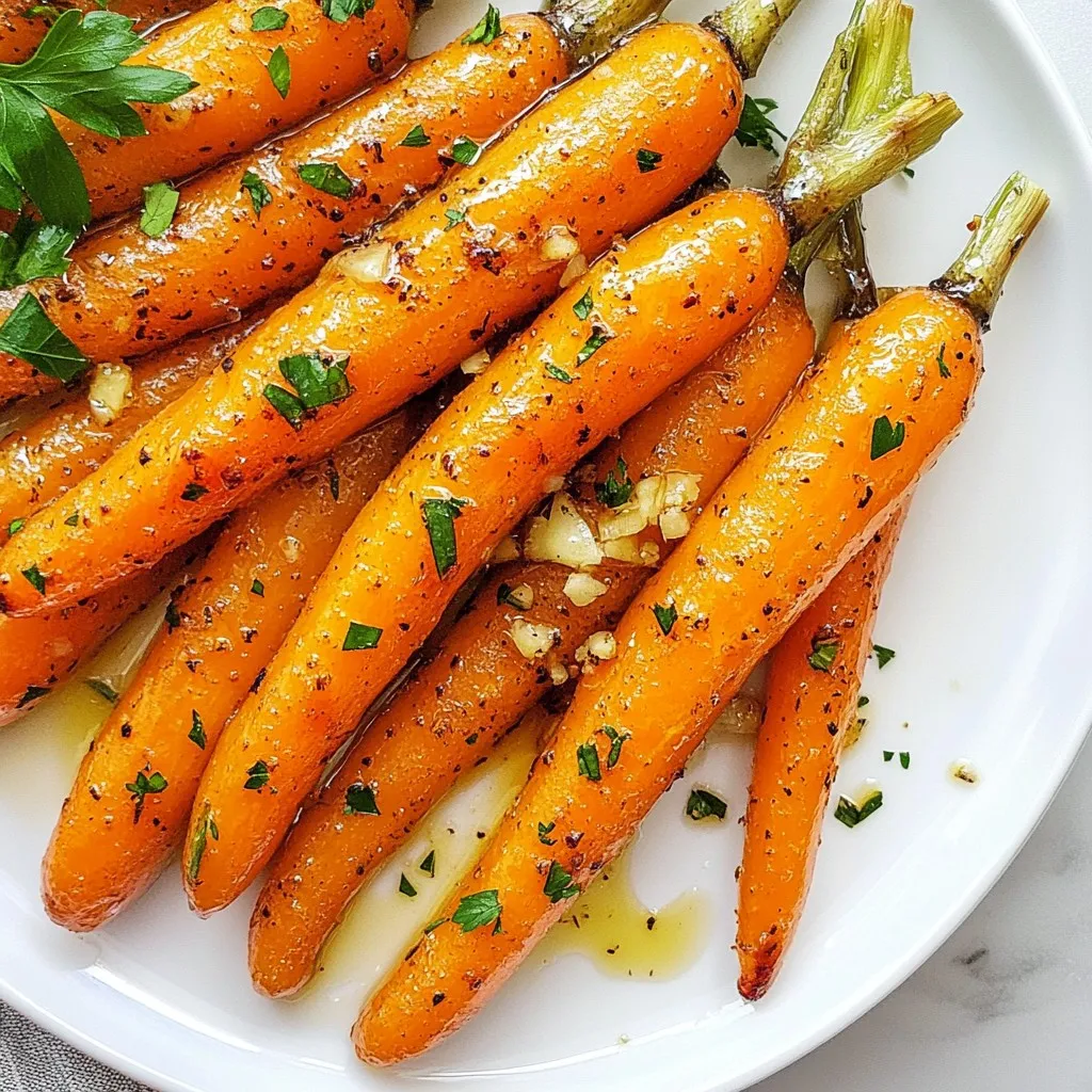 Honey Garlic Roasted Carrots Flavorful Side Dish