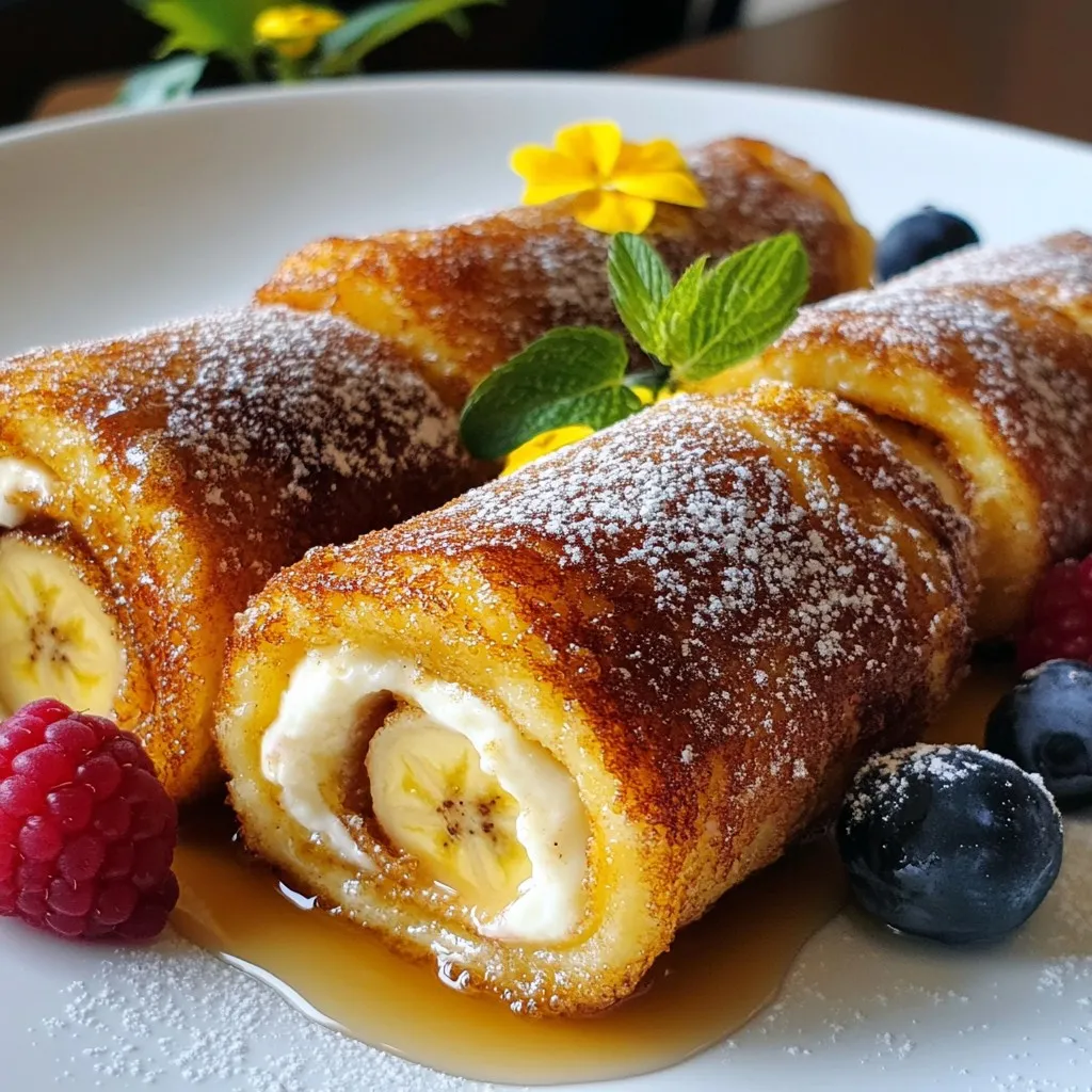 Stuffed French Toast Roll-Ups Delicious and Easy Treat