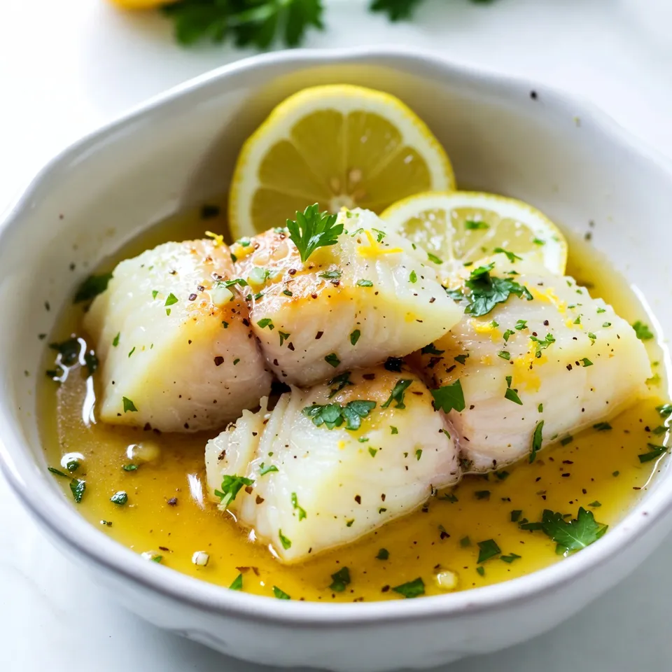 Lemon Garlic Butter Cod Flavorful and Simple Recipe