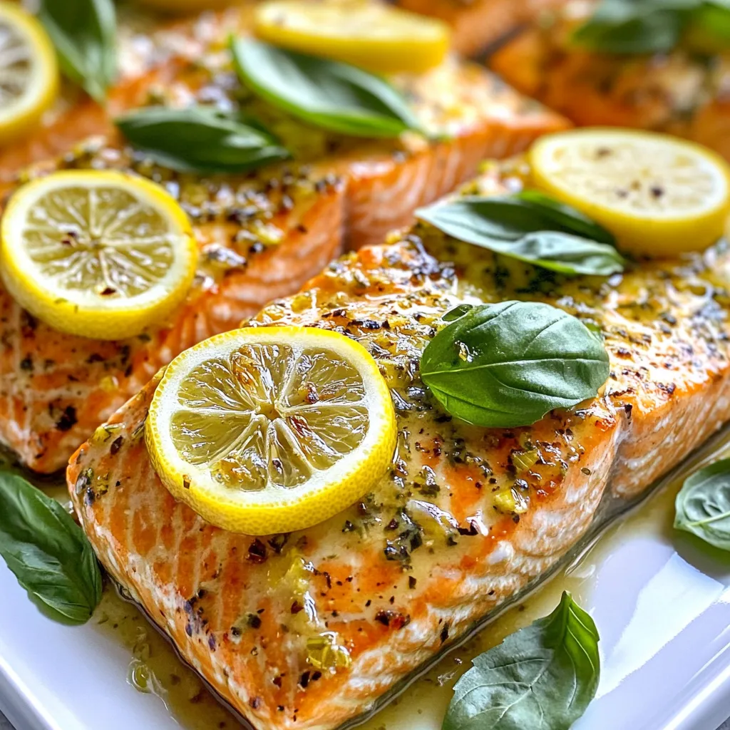 Lemon Basil Salmon Flavorful and Simple Recipe