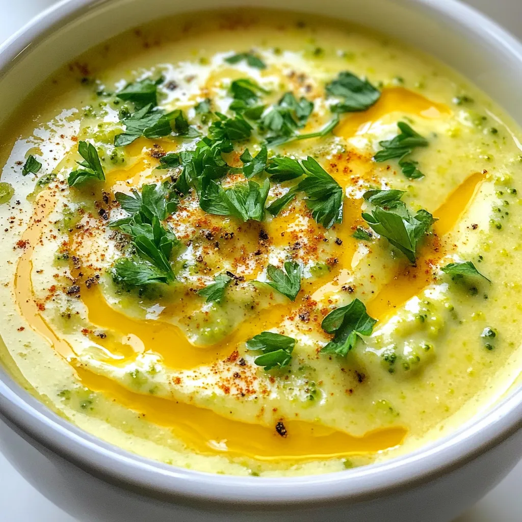 Creamy Broccoli Cheddar Soup Easy and Tasty Recipe