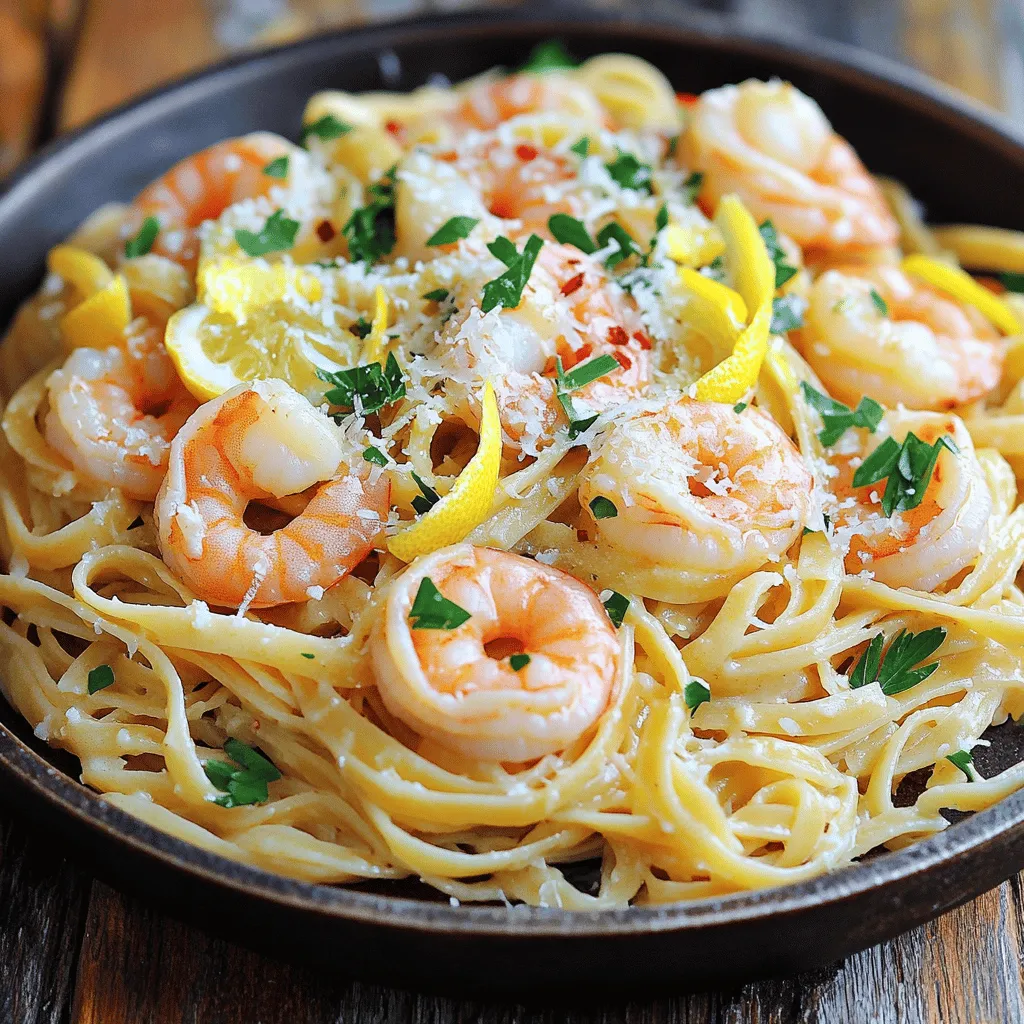 Garlic Butter Shrimp Linguine Flavorful and Easy Recipe