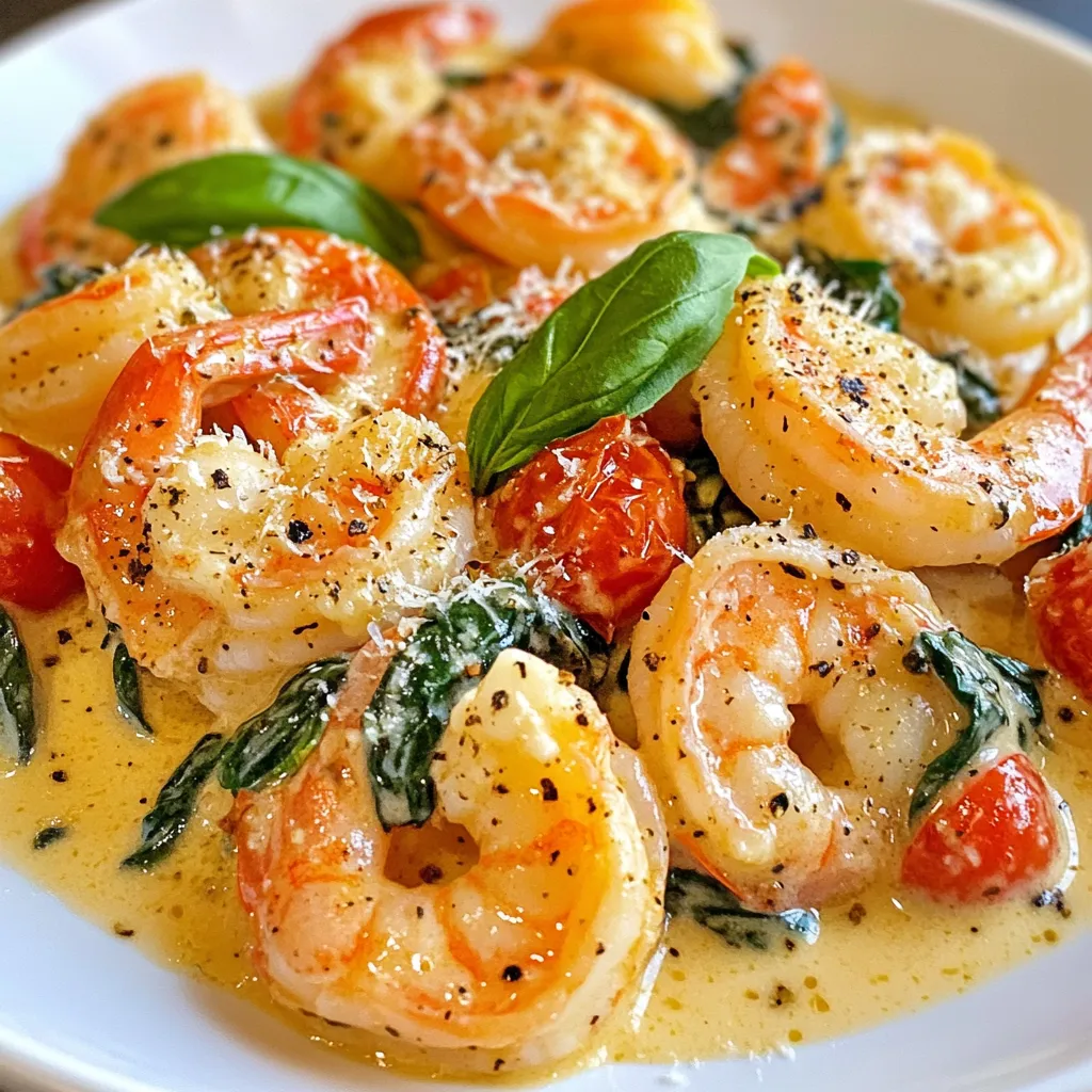 Creamy Tuscan Shrimp Delightful and Simple Recipe