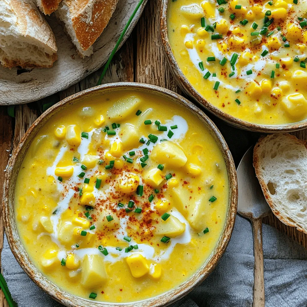 Slow Cooker Creamy Corn Chowder Simple and Tasty Recipe